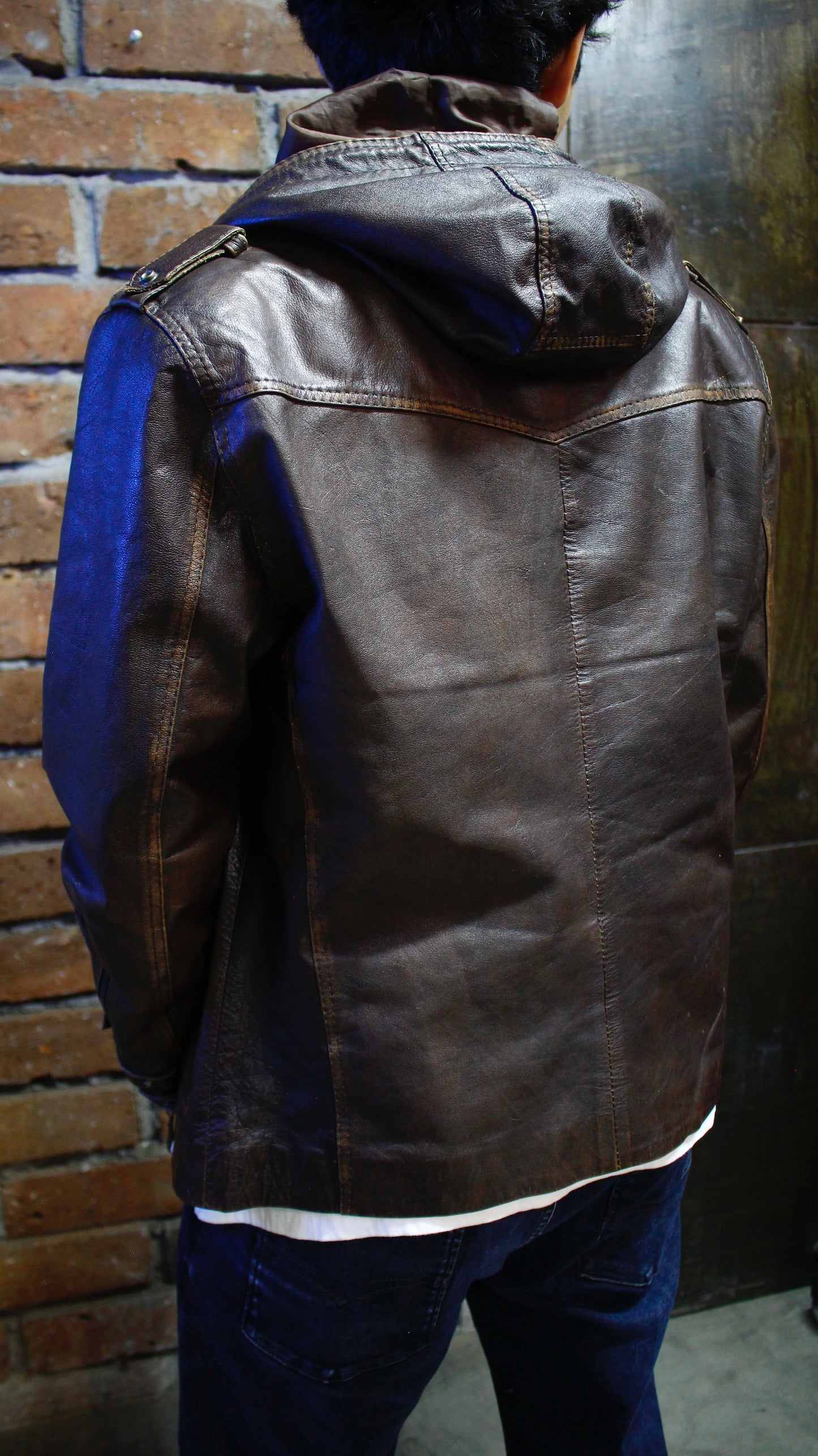 Chaqueta cuero NAPA