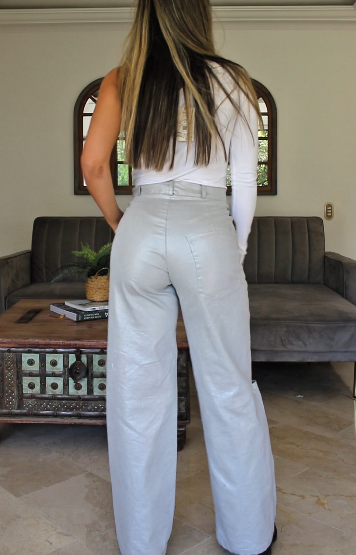 Pantalón Abertura en rodillas