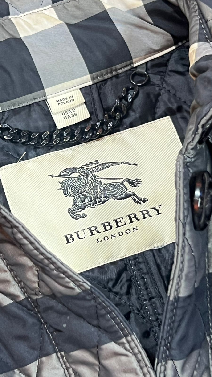 Chaqueta Acolchada BURBERRY