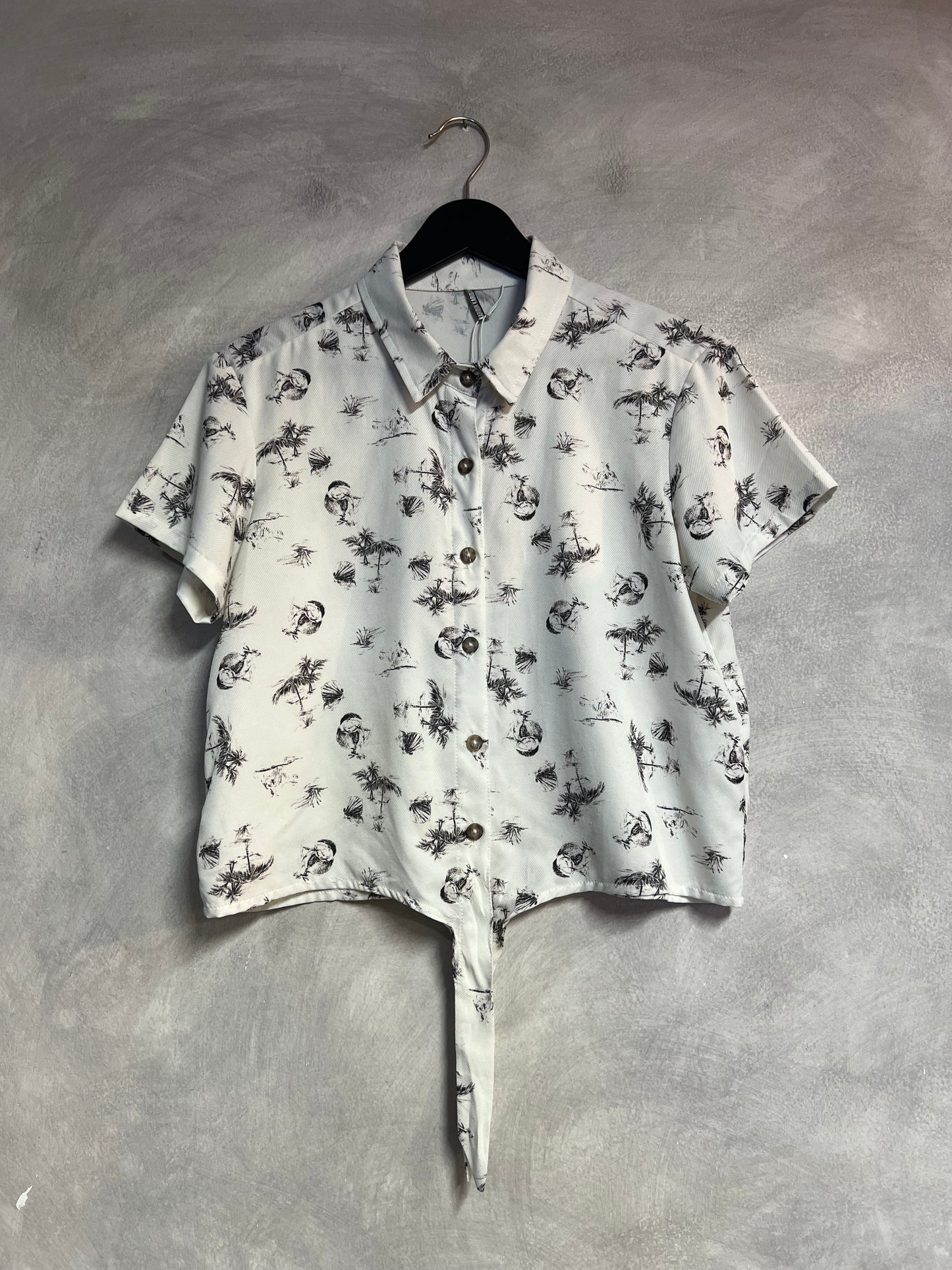 Blusa de amarrar