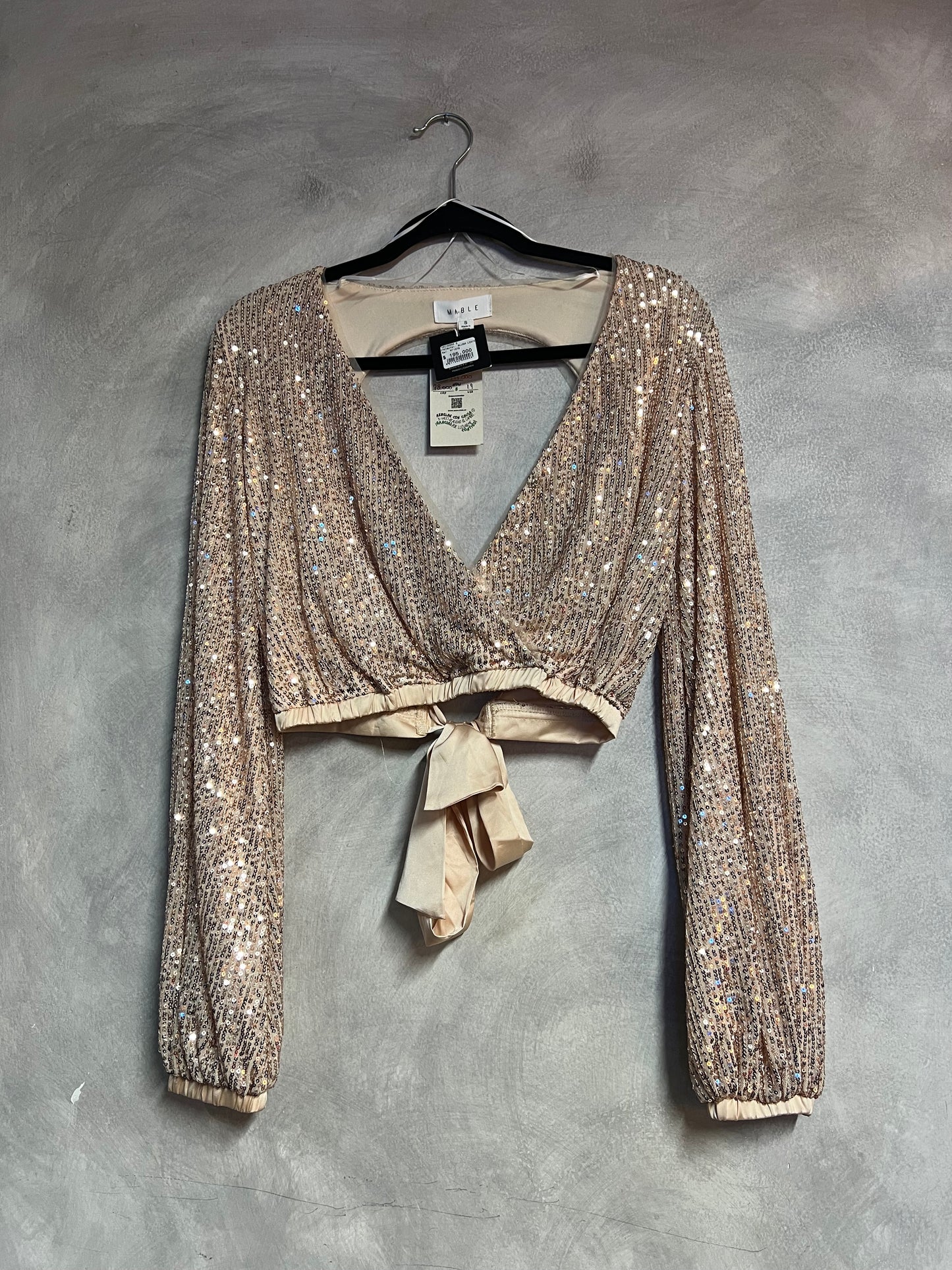 Blusa lentejuelas