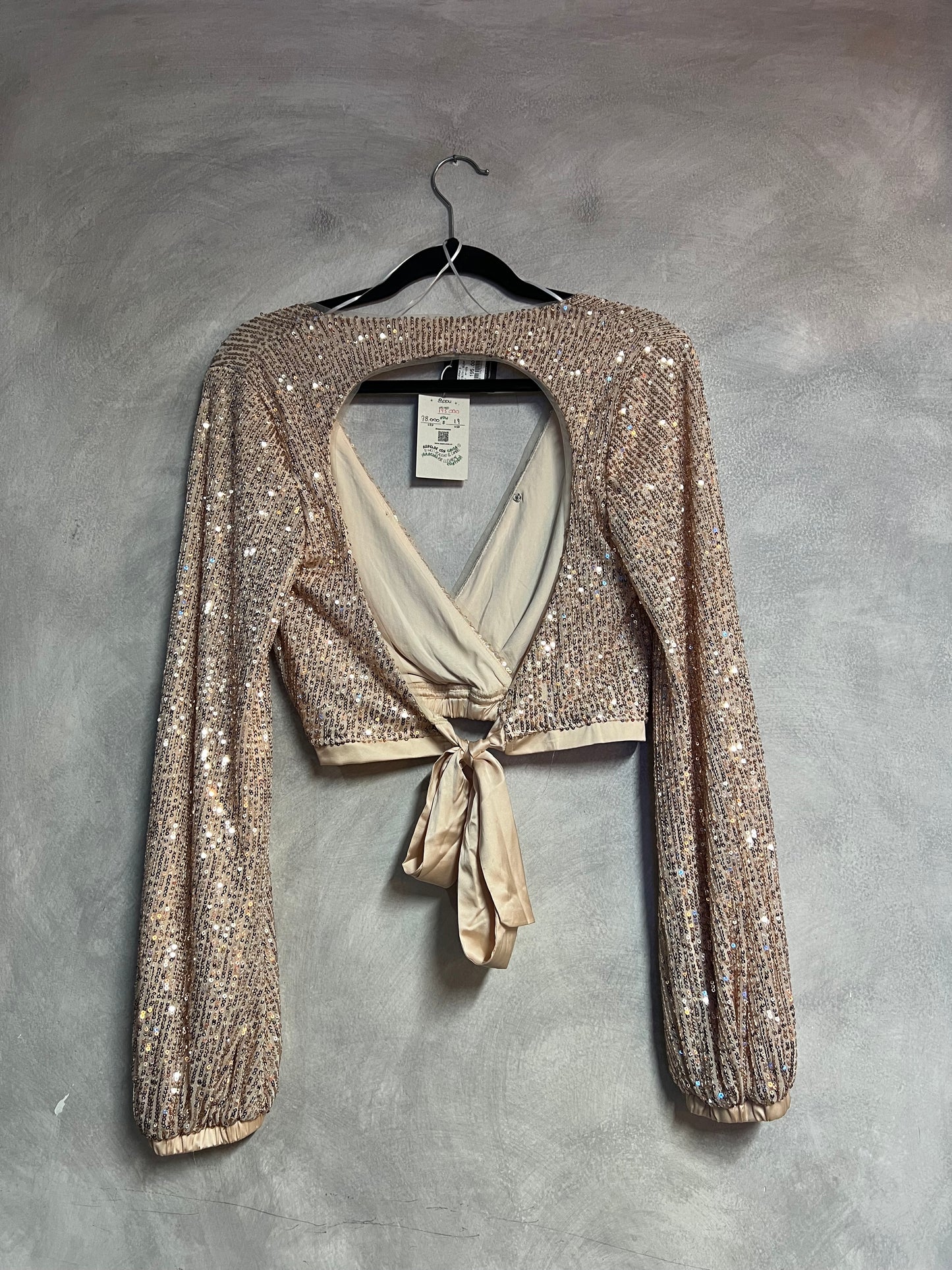 Blusa lentejuelas