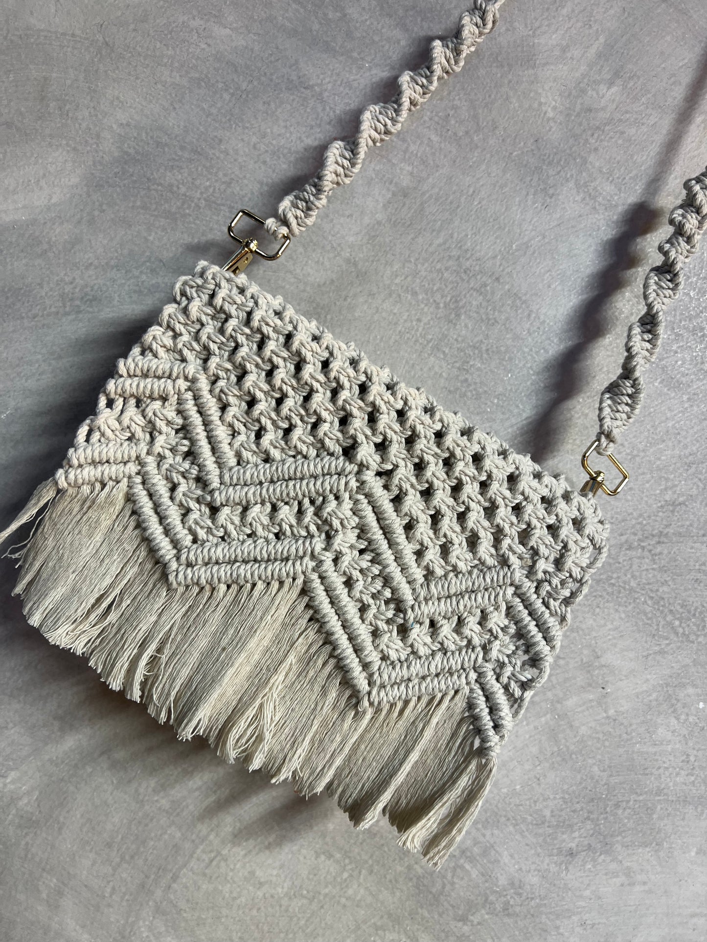 Bolso Macramé