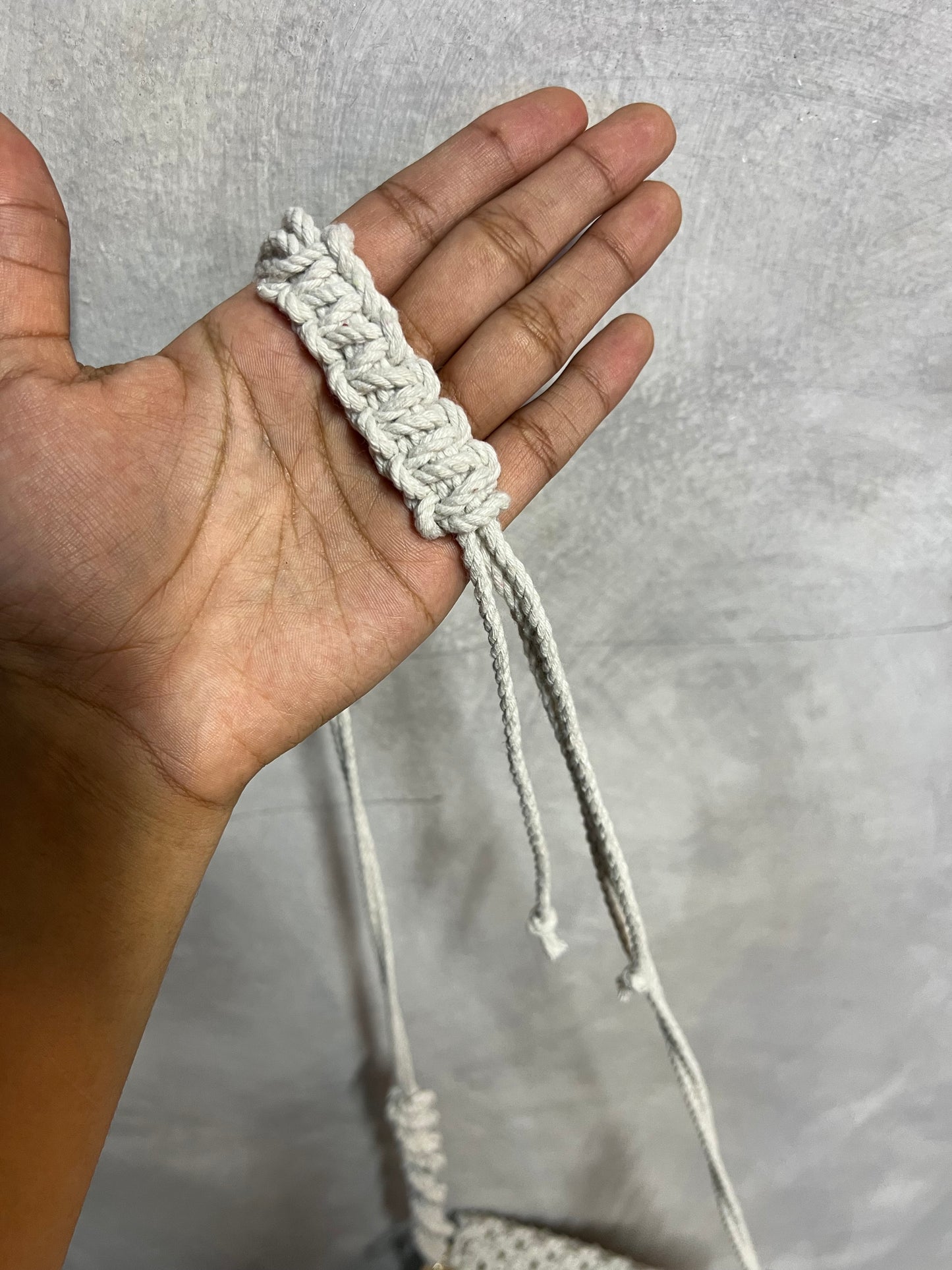 Bolso Macramé