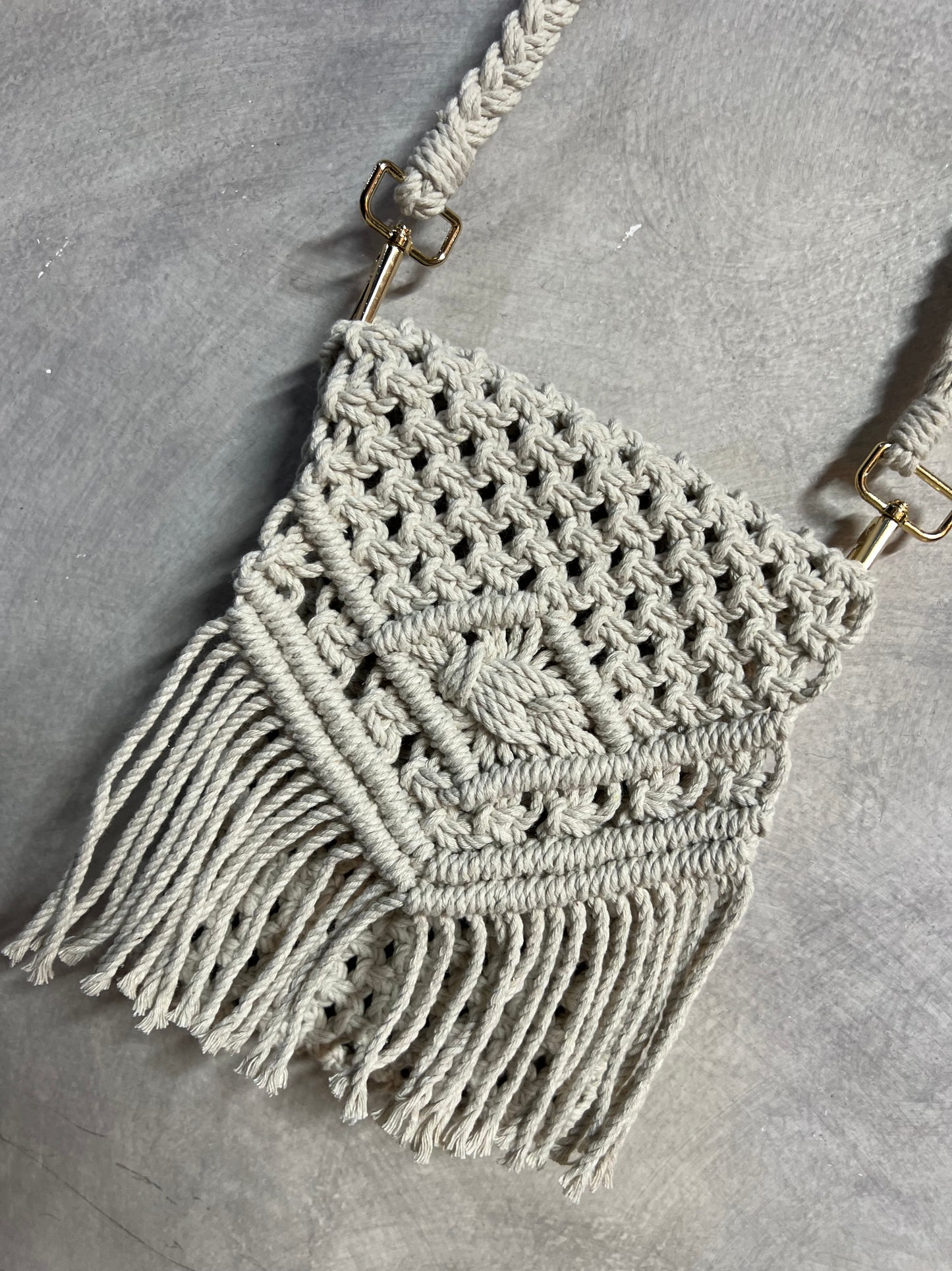 Bolso Macramé