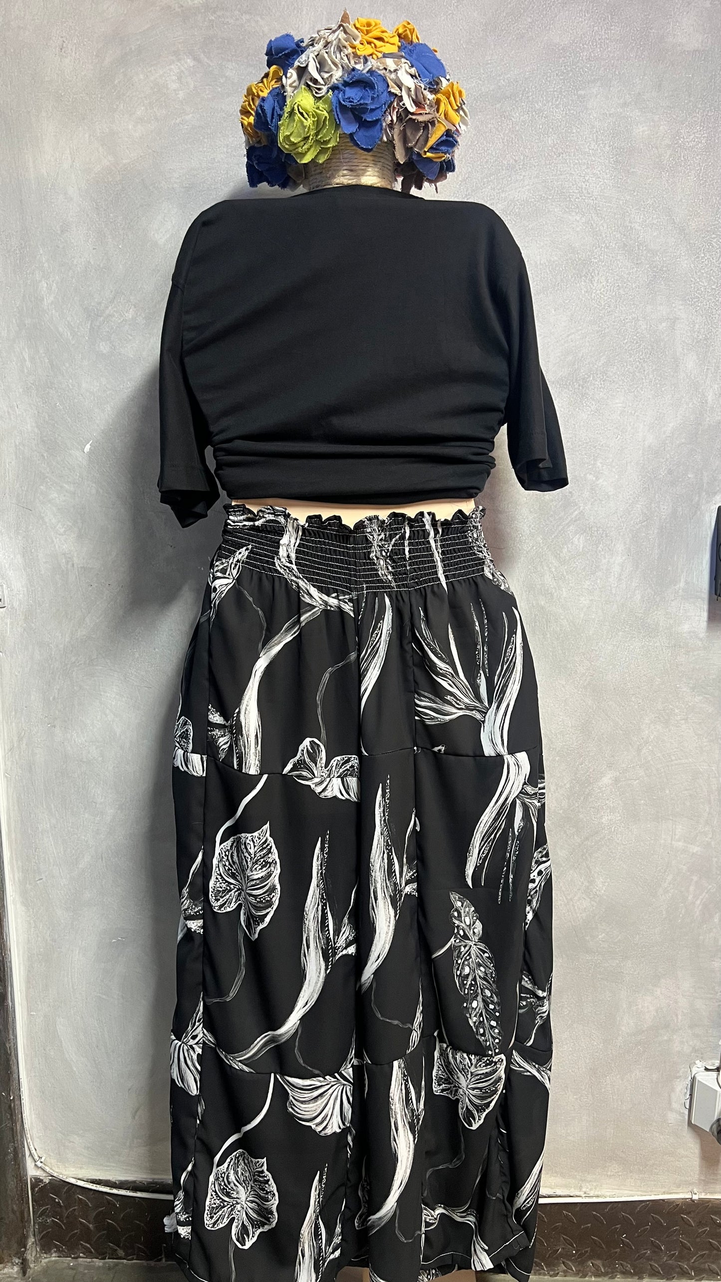 Pantalón con resorte