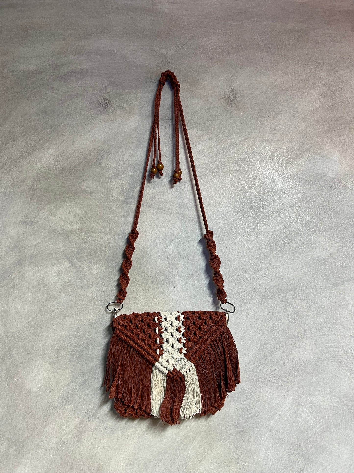 Bolso macramé