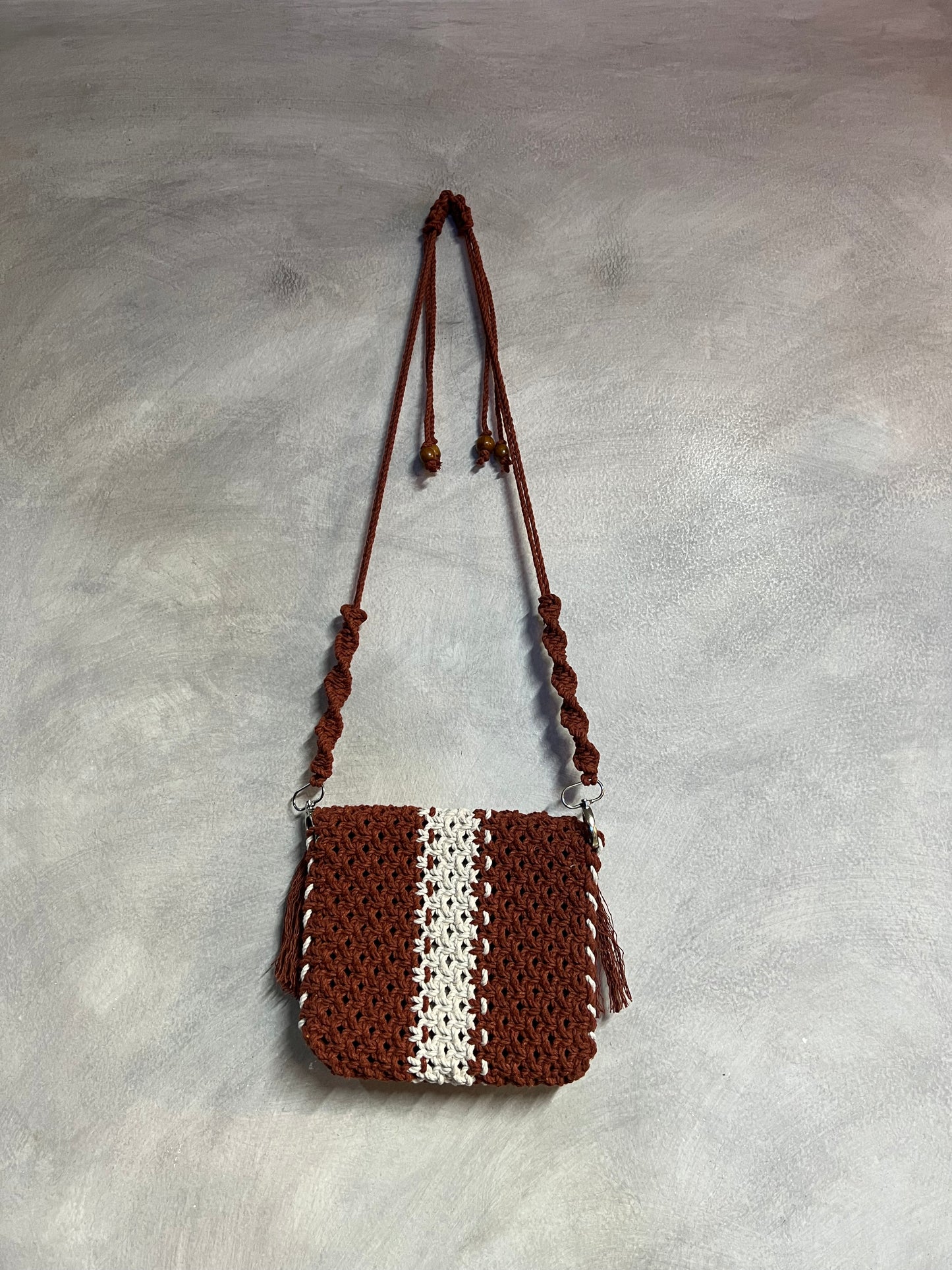Bolso macramé