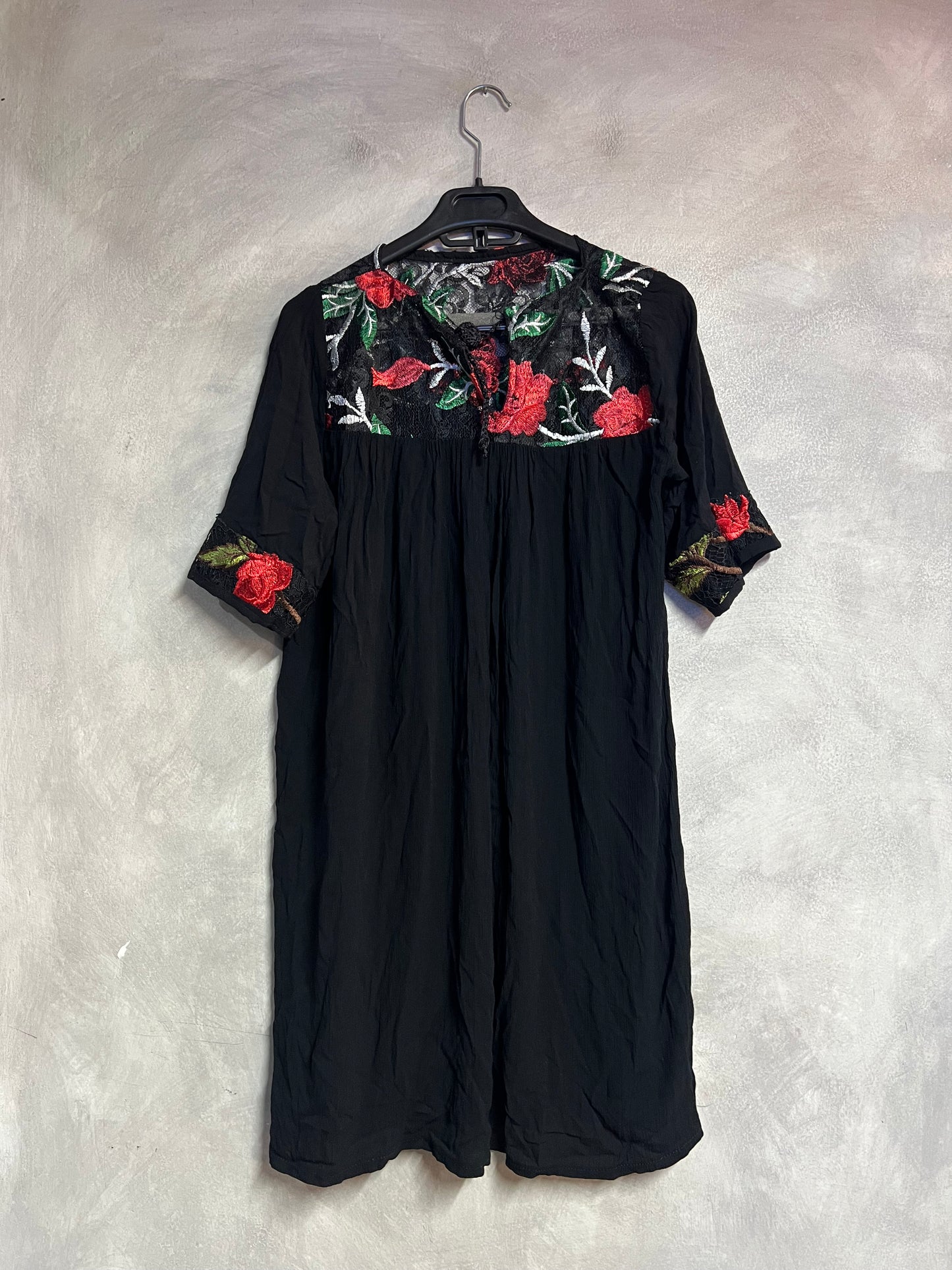 Vestido con flores