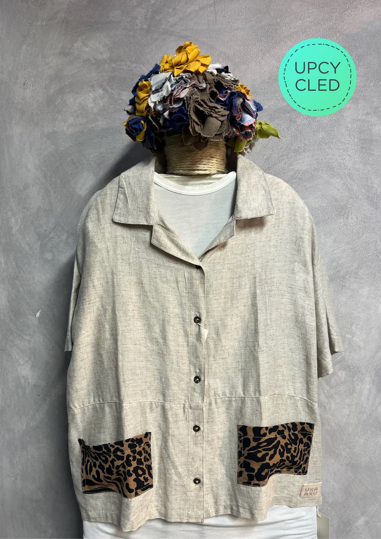 Camisa en lino
