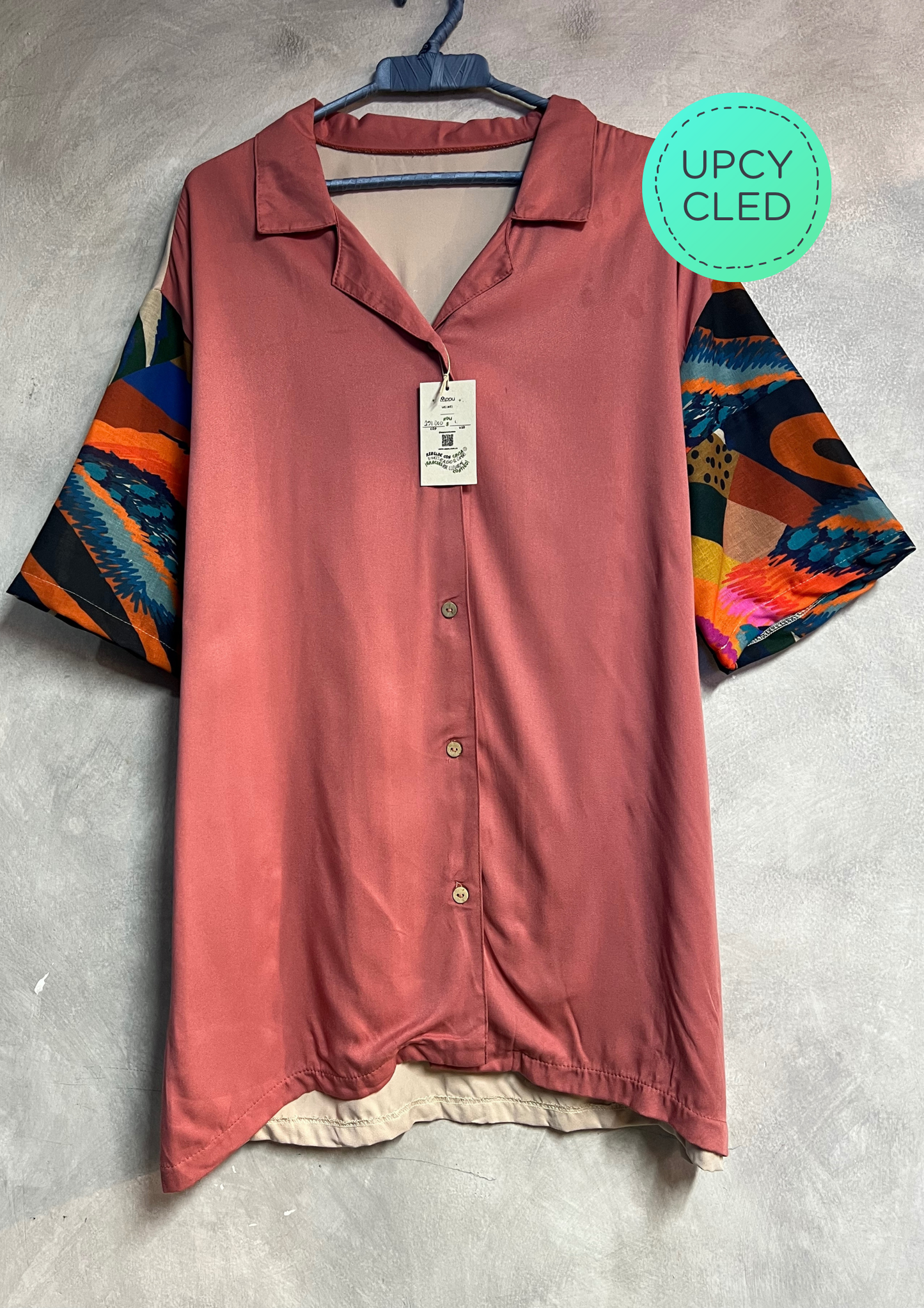 Camisa Bicolor