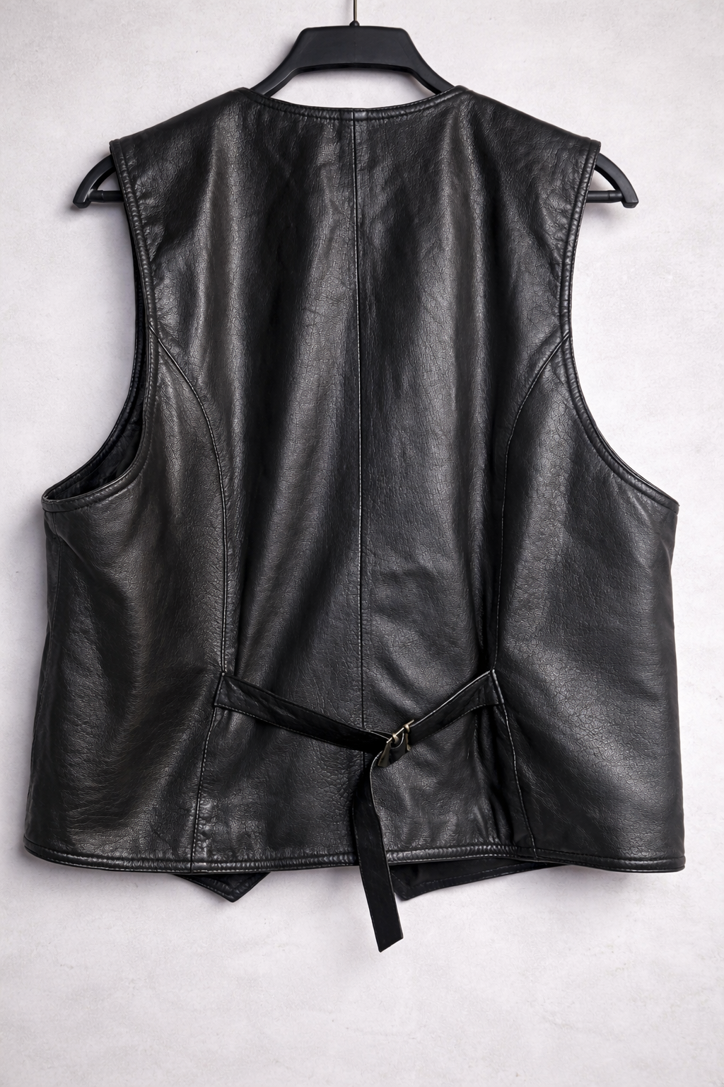 Chaleco en cuero