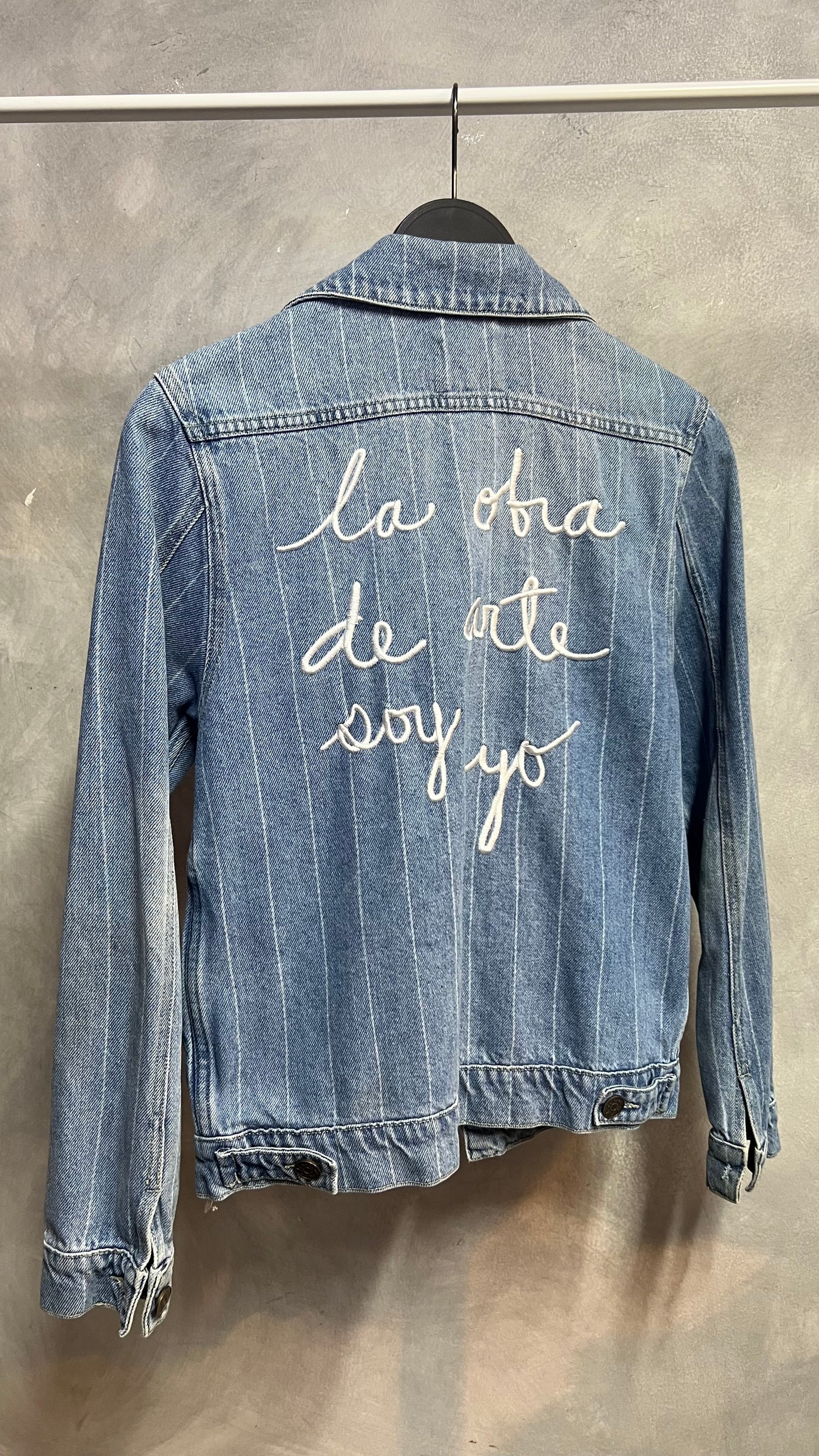 Chaqueta Jean La Obra De Arte Soy Yo