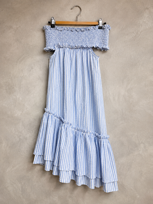 vestido rayas blancas  ESPECIA