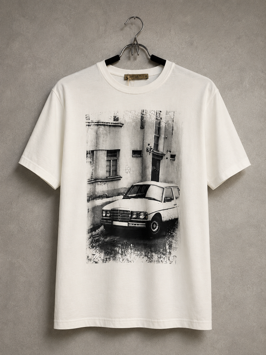 Camisa blanca hecha en italia