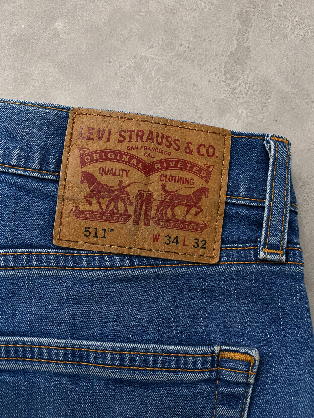 Blue jean Levi’s  Strauss