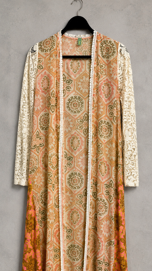 Kimono mandala mangas tejidas  MAAJI