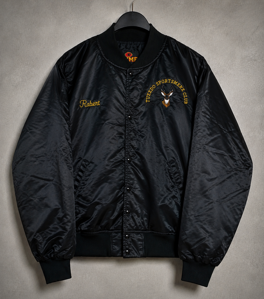 Chaqueta satinada del Tuxedo Sportsmen’s Club de Nueva York