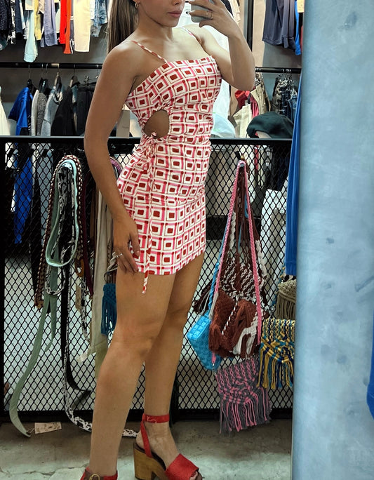 Vestido corto ZARA