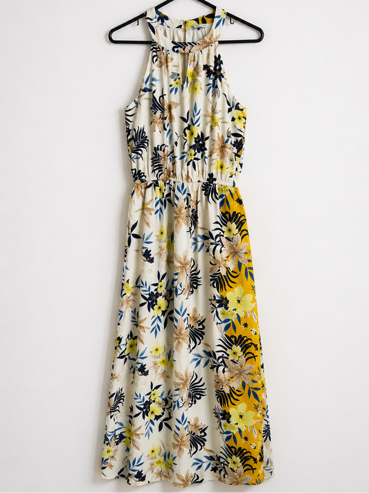 Vestido de flores Esprit largo