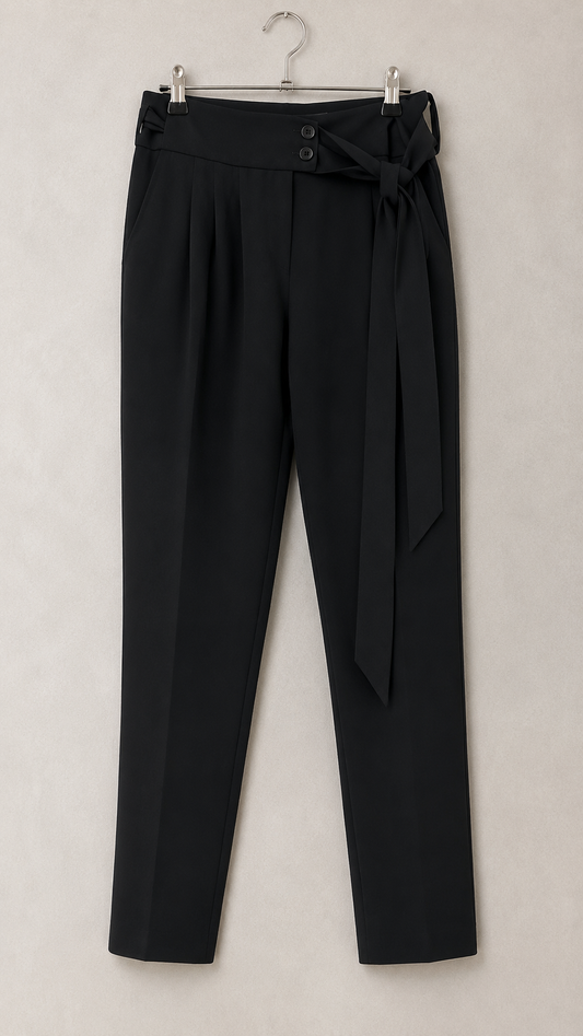 Pantalòn con correa mango