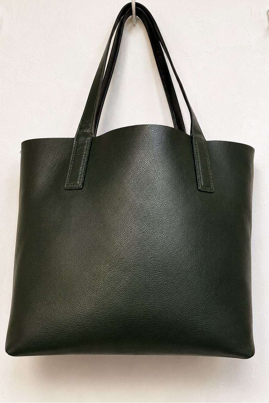 Bolso doble faz verde y negro Kate Spade