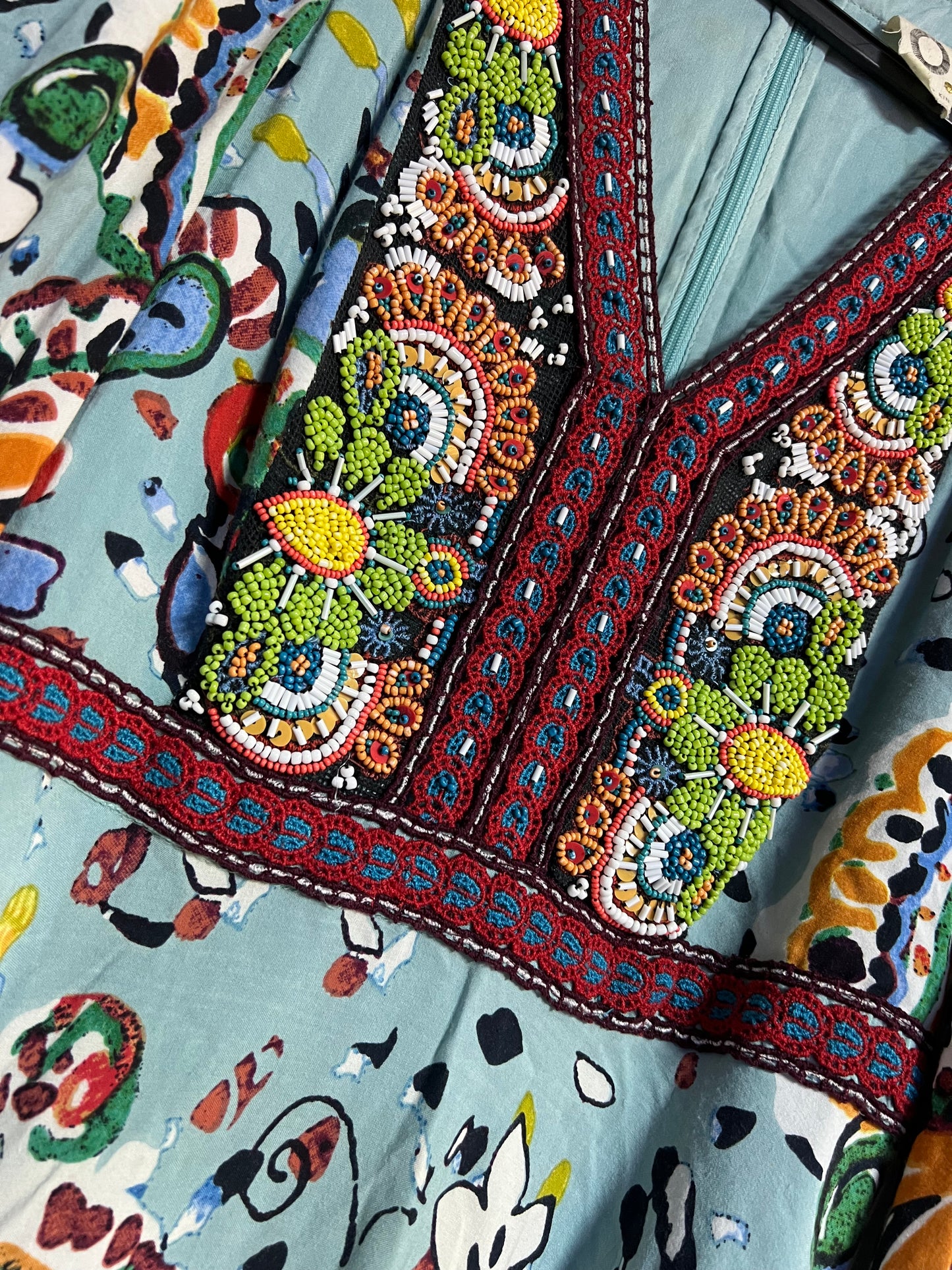 Vestido multicolor