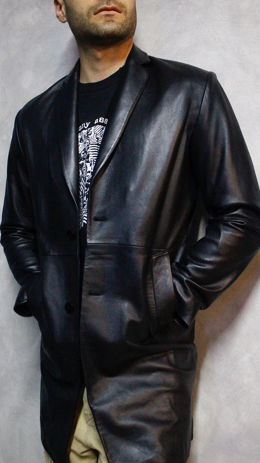 Blazer de cuero VÉLEZ